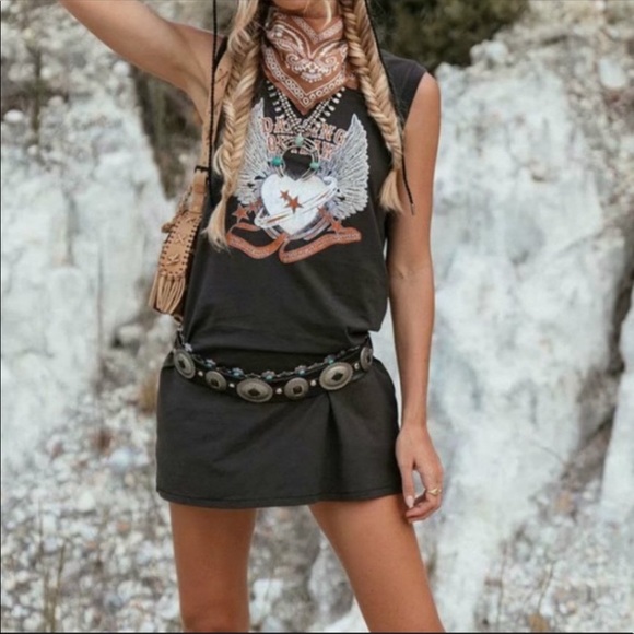 💃🏻Rocker Vintage Graphic t shirt tee - Picture 3 of 14